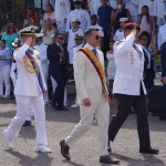 Presidente Daniel Noboa muestra su respaldo a las Fuerzas Armadas en la ceremonia 85 del Combate Naval de Jambelí