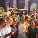 El Búnker de Daniel Noboa se pintó de morado al sur de Guayaquil