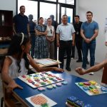 El presidente Daniel Noboa acompañó en la inauguración del centro de atención integral de salud para personas con discapacidad de Machala