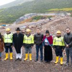 Daniel Noboa supervisó el avance del embalse Chiquicahua que garantizará la seguridad hídrica en Tungurahua