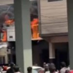 Alerta por incendio en inmueble de la Octava y Huancavilca, suroeste de Guayaquil
