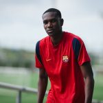 SANGRE TRICOLOR: Josué Caicedo ya entrena con el Barça Atlètic en la ciudad deportiva