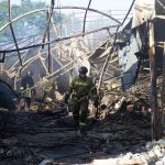 Nueve fallecidos y 30 heridos en bombardeo ruso con misiles sobre Kiev