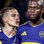ENNER VALENCIA DEBUTÓ EN LA BOMBONERA: Boca venció 1-0 a Lanús y se quedó con los tres puntos sobre el final