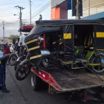 ATM retiene seis tricimotos durante operativo de control en la isla Trinitaria