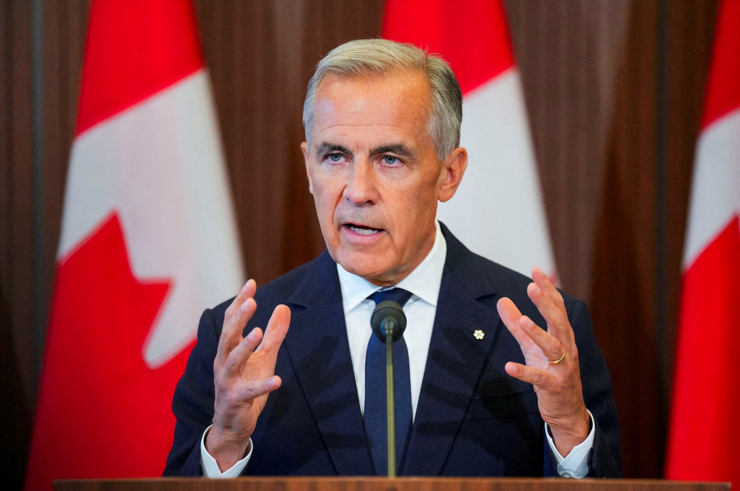 El primer ministro canadiense, Mark Carney (REUTERS)