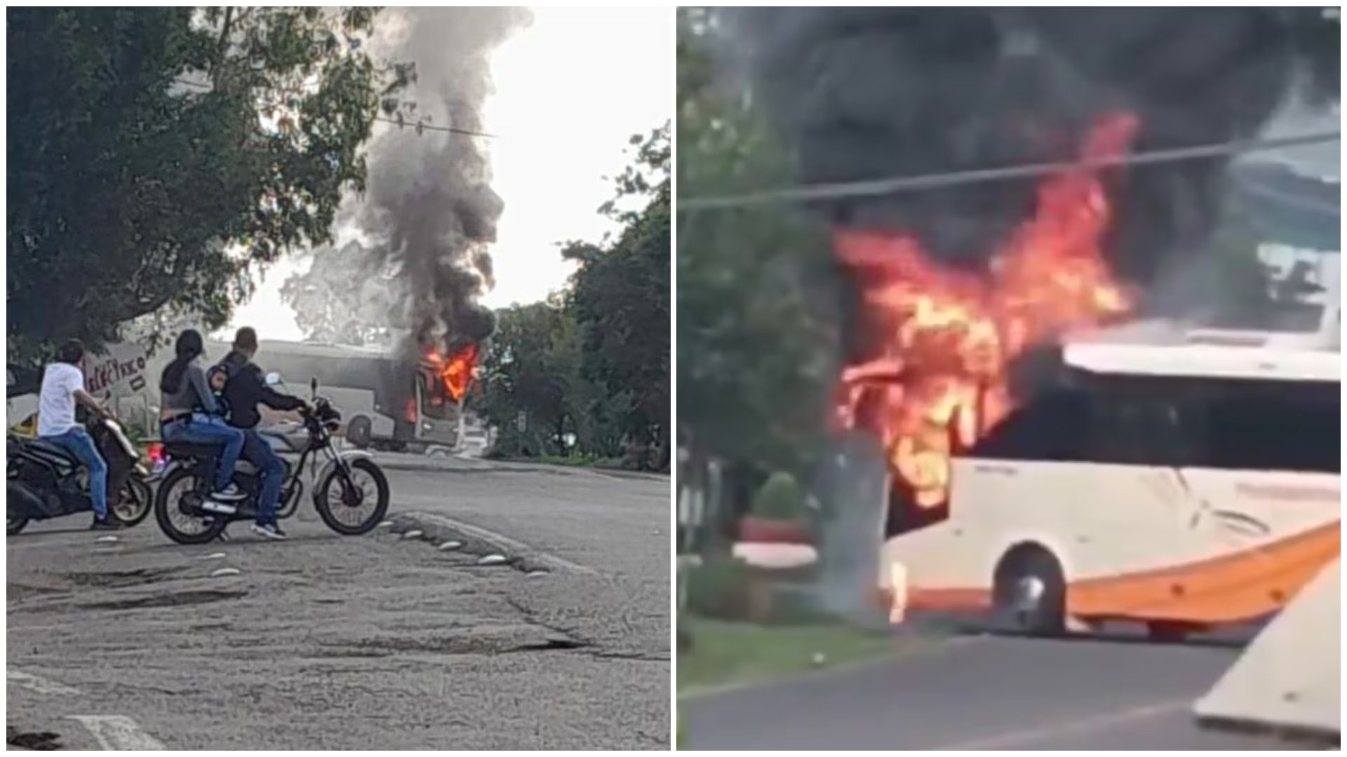 En la zona del municipio michoacano e inmediaciones se registraron bloqueos e incendio de vehículos. Crédito: Redes sociales