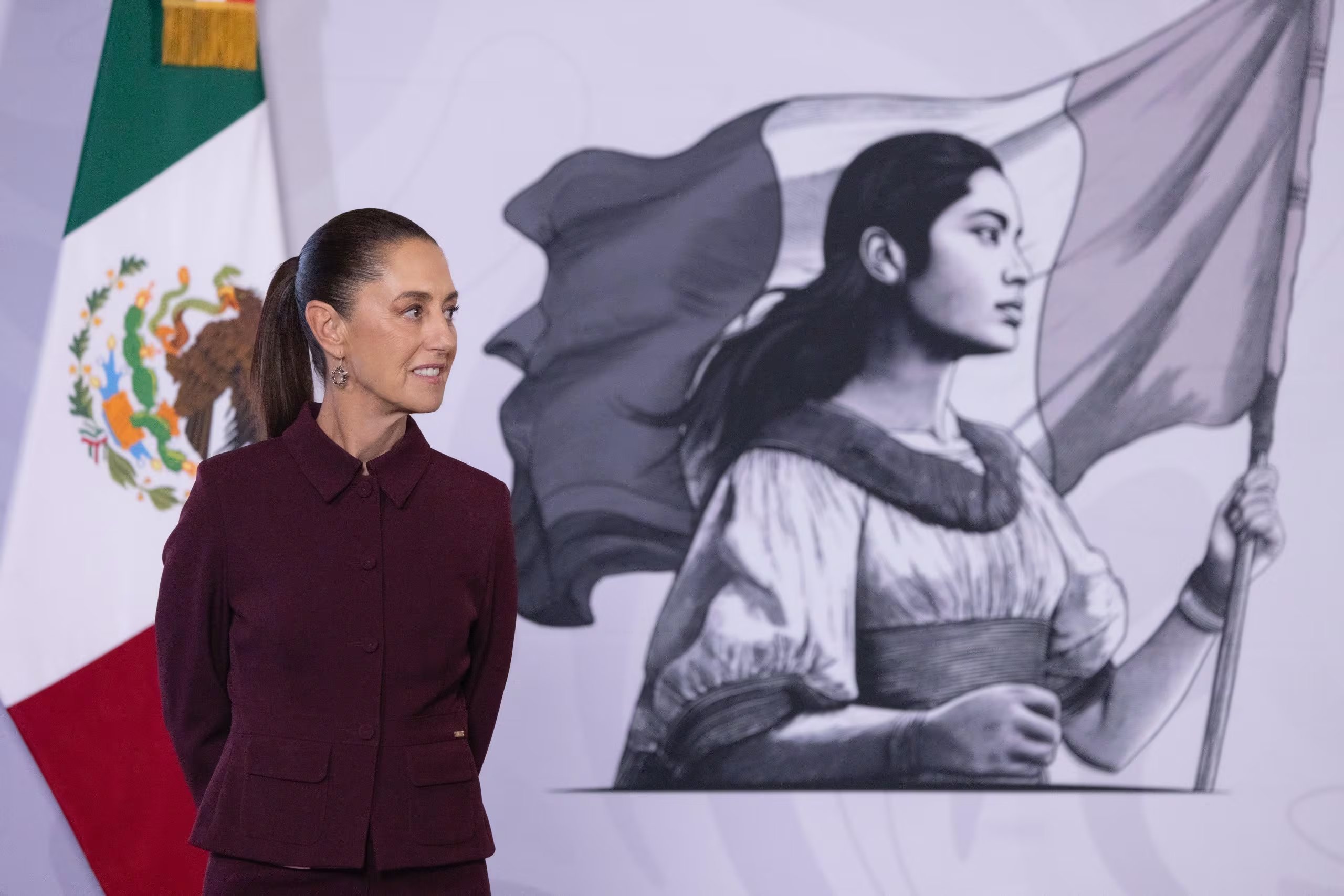 El gobierno de Estados Unidos reconoció las acciones de Claudia Sheinbaum contra el narcotráfico, pero advirtió que persisten problemas. (Presidencia)