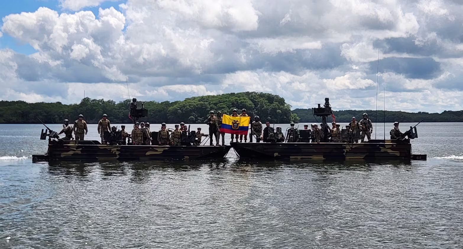 Estados Unidos es uno de los socios estratégicos de Ecuador en materia de seguridad. (U.S. Southern Command)
