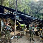 Mueren en Colombia jefe militar y cinco presuntos guerrilleros