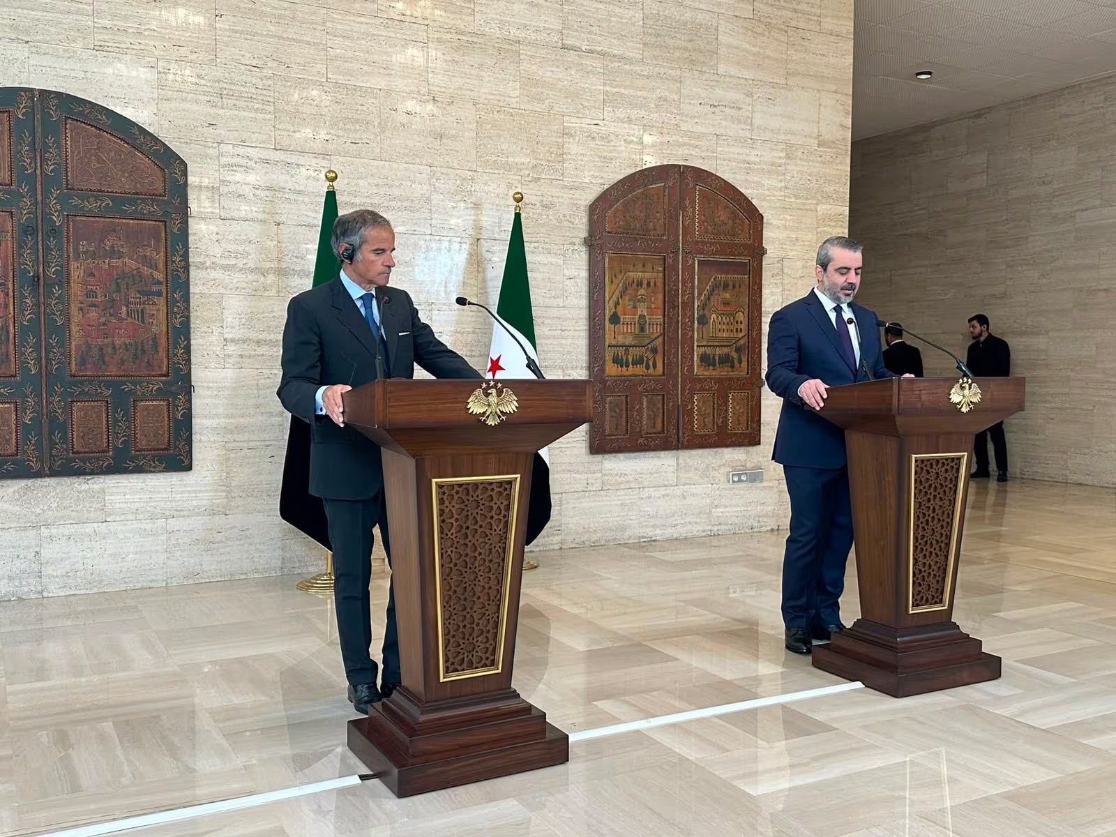 Rafael Grossi anunció en Damasco que el material nuclear será identificado, contabilizado y sometido al sistema internacional de salvaguardias. (OIEA)
