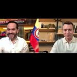 Daniel Noboa oficializa viaje a Colombia para asistir a la posesión de Abelardo de la Espriella