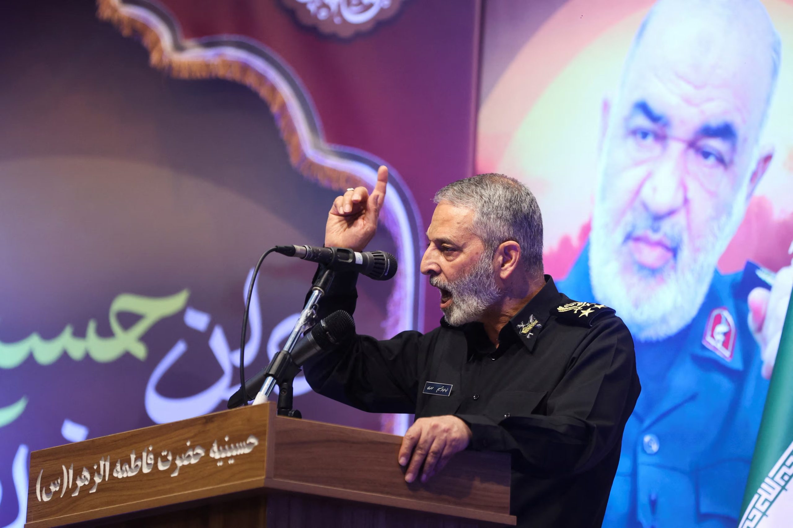 El jefe del Estado Mayor de las Fuerzas Armadas iraníes, Abdolrahim Musavi (Majid Asgaripour/WANA vía REUTERS)
