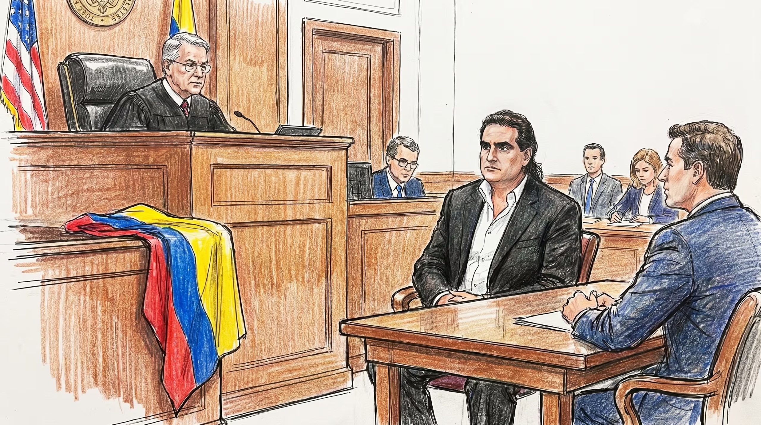 Alex Saab - Cargos | crédito Visuales IA