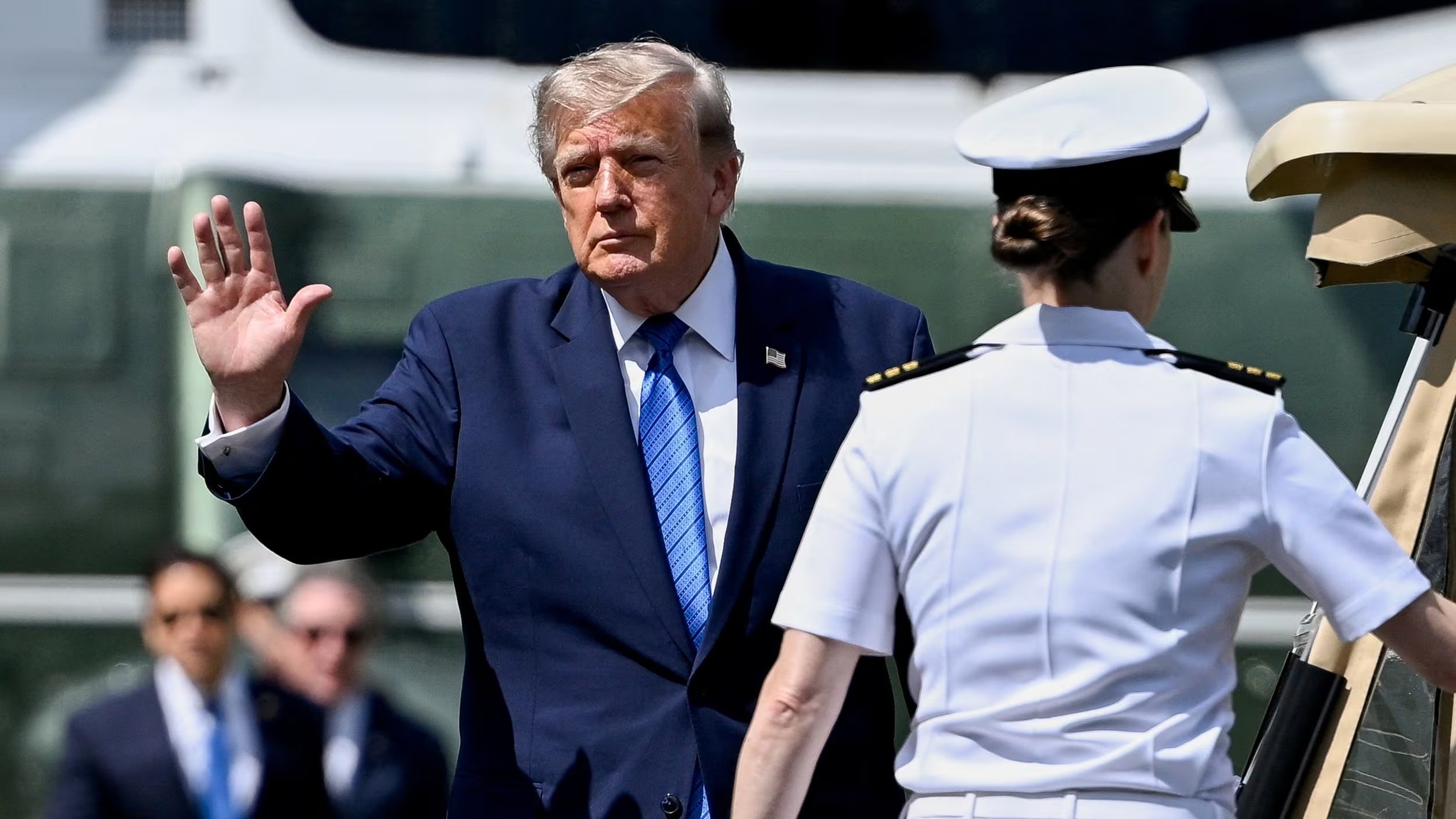 El presidente de Estados Unidos, Donald Trump, el 31 de julio de 2026 (REUTERS/Daniel Heuer)