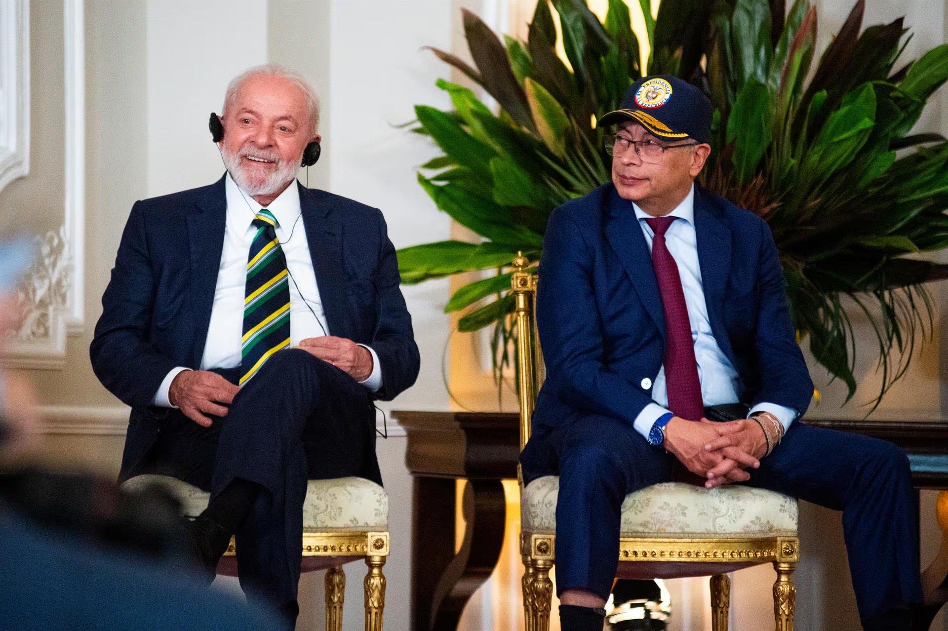 Lula da Silva mantuvo una llamada telefónica con Gustavo Petro para despedirse con motivo del fin del mandato del líder colombiano (Europa Press/Archivo)