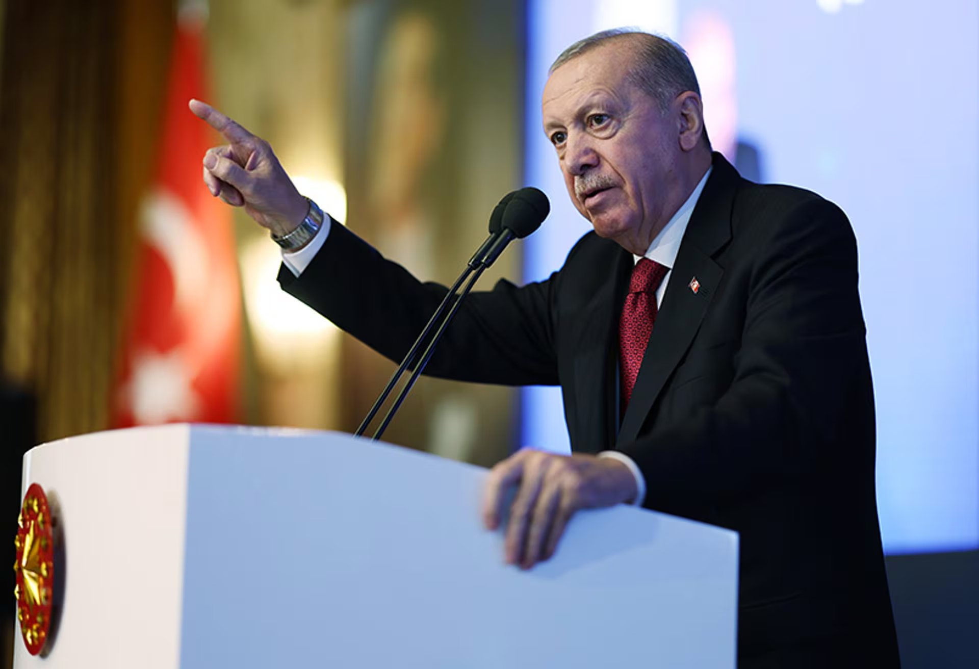 El Gobierno de Turquía impulsó el pedido de búsqueda internacional en el marco de una causa por las operaciones contra una flotilla que se dirigía a Gaza. (Europa Press/Contacto/Turkish presidency)