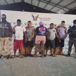 Cinco extorsionadores fueron detenidos en Esmeraldas tras operativo Atlas 218