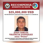 Quién es Juan Carlos Valencia, el heredero del CJNG recompensado con USD 25 millones
