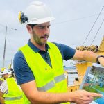 Ministro Roberto Luque supervisó el inicio del pilotaje del Tramo 1A del Quinto Puente