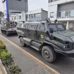 Así es el Jaguar 1, el vehículo blindado 4×4 que refuerza las operaciones militares en Ecuador