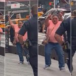 Mujer hispana baleada por policía en Times Square tras apuñalar a dos personas