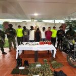 Capturan a cinco del Frente Oliver Sinisterra en Nariño; alias Chepa operaba en Mataje