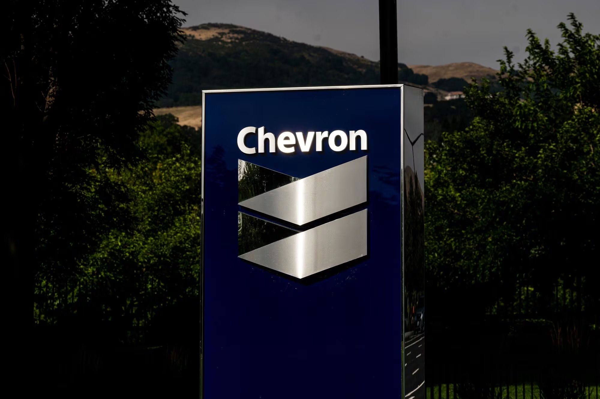 El logotipo de Chevron (Archivo)