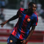 DEBUT SOÑADO: Josué Caicedo sumó minutos con el Barça Athletic en España