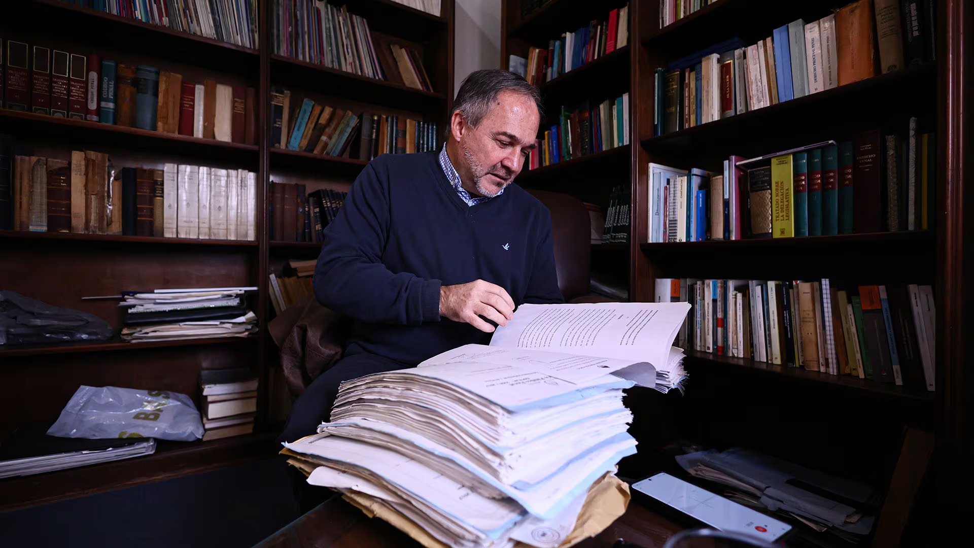 Sebastián Basso, titular de la Unidad Fiscal para la Investigación de la Causa AMIA (UFI-AMIA). Foto: Luciano González