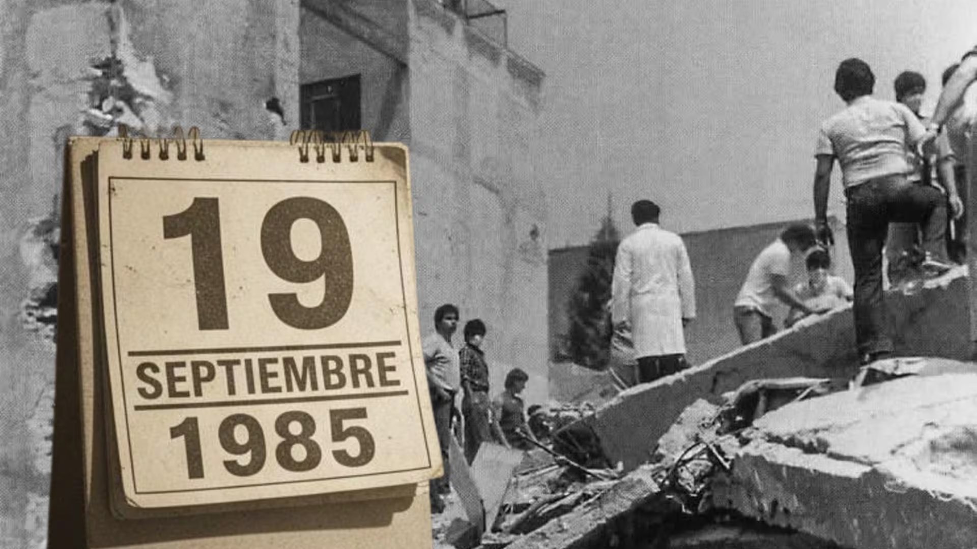 El terremoto de magnitud 8,1 dejó miles de víctimas y expuso la fragilidad de la infraestructura médica, marcando a generaciones y convirtiendo el Hospital Juárez en epicentro de la tragedia y la esperanza. Diseño: (Jesús Tovar Sosa/Infobae)