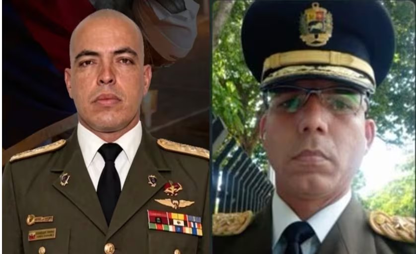 El coronel Carlos Ulises Hernández Rojas y el Teniente coronel (Ej) Manuel Alejandro Oria Arteaga.png
