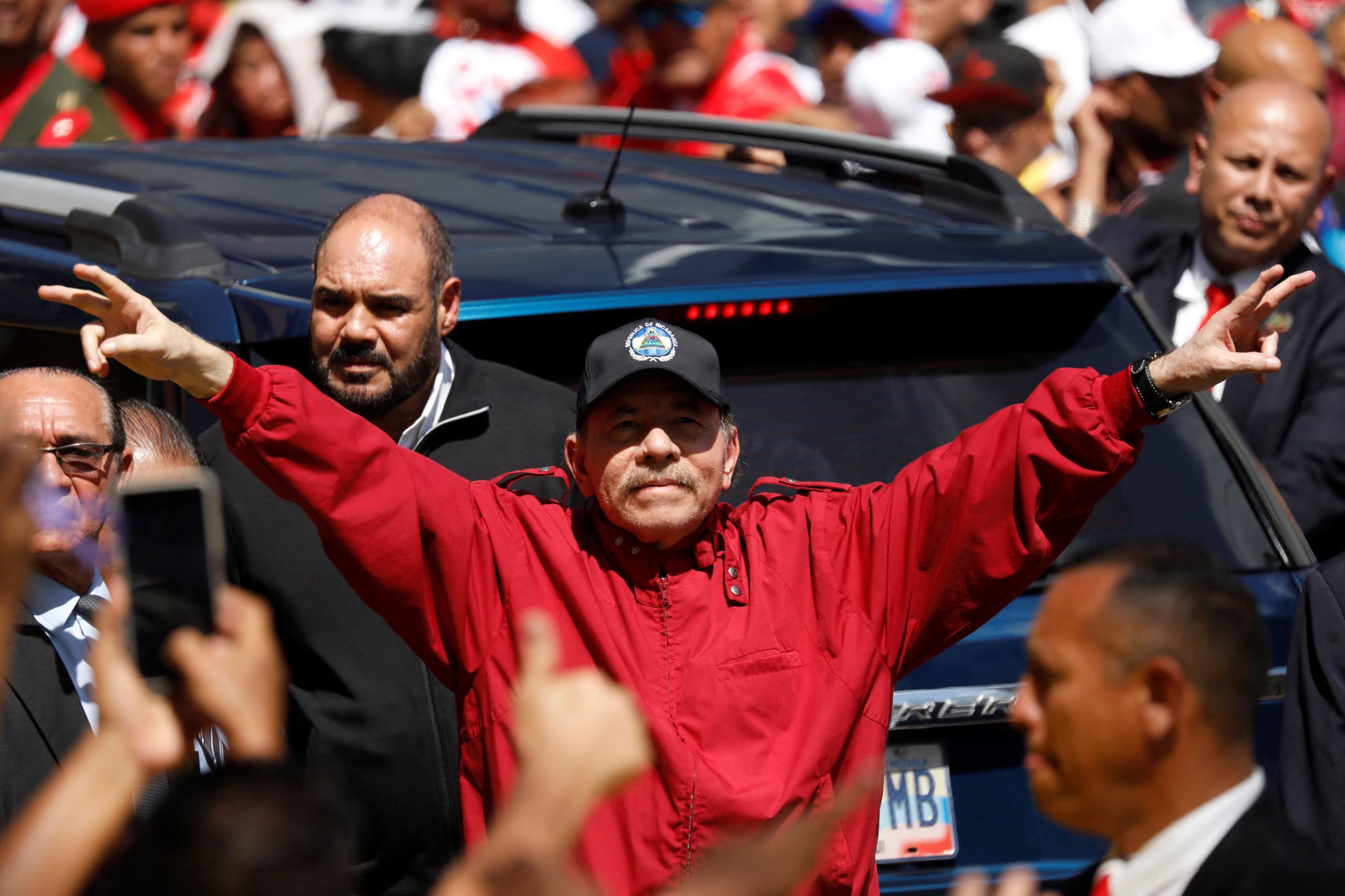 La reforma aprobada en 2025 consagró a Ortega y Murillo como copresidentes y subordinó los poderes estatales al Ejecutivo. REUTERS/Fausto Torrealba