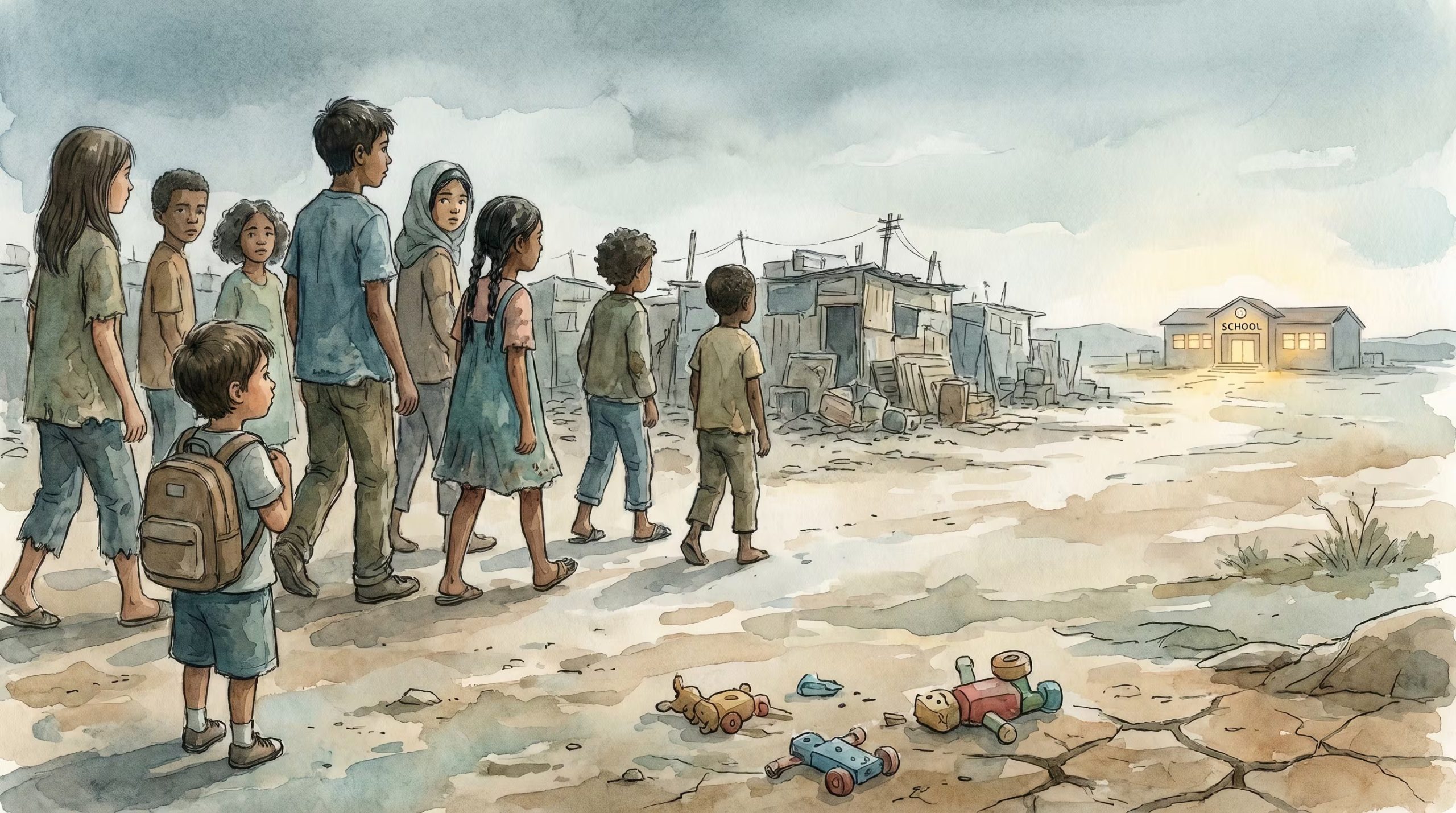 El desplazamiento forzado también va a compañado de otras situaciones vulnerables. (Imagen Ilustrativa Infobae)