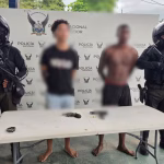 Dos presuntos integrantes de Los Águilas fueron aprehendidos en Esmeraldas