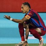 TRIPLETE DE RAPHINHA: FC Barcelona es líder con puntaje perfecto tras vencer al Sevilla