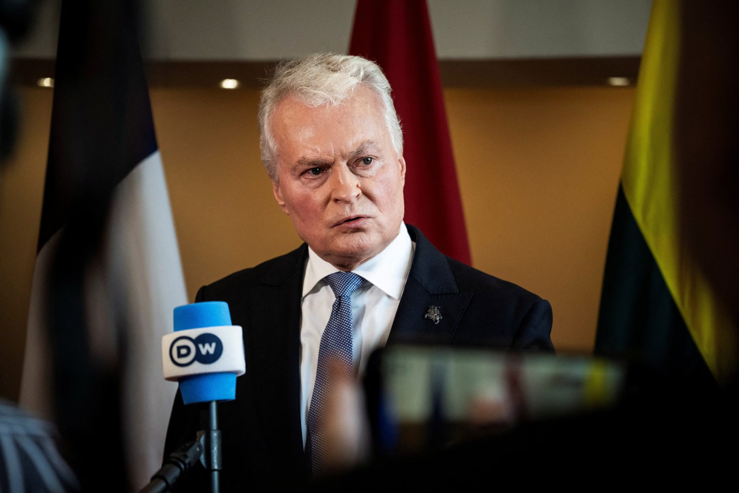 El presidente de Lituania, Gitanas Nauseda. Lehtikuva/Jouni Porsanger vía REUTERS