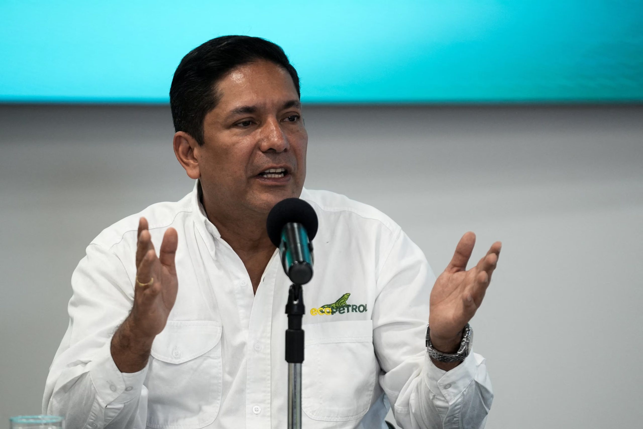 Juan Carlos Hurtado, quien ocupó la presidencia encargada de Ecopetrol, aparece mencionado en un audio en el que Víctor Sierra y Manel Grau habrían hablado sobre su regreso a la compañía. - crédito REUTERS/Nathalia Angarita