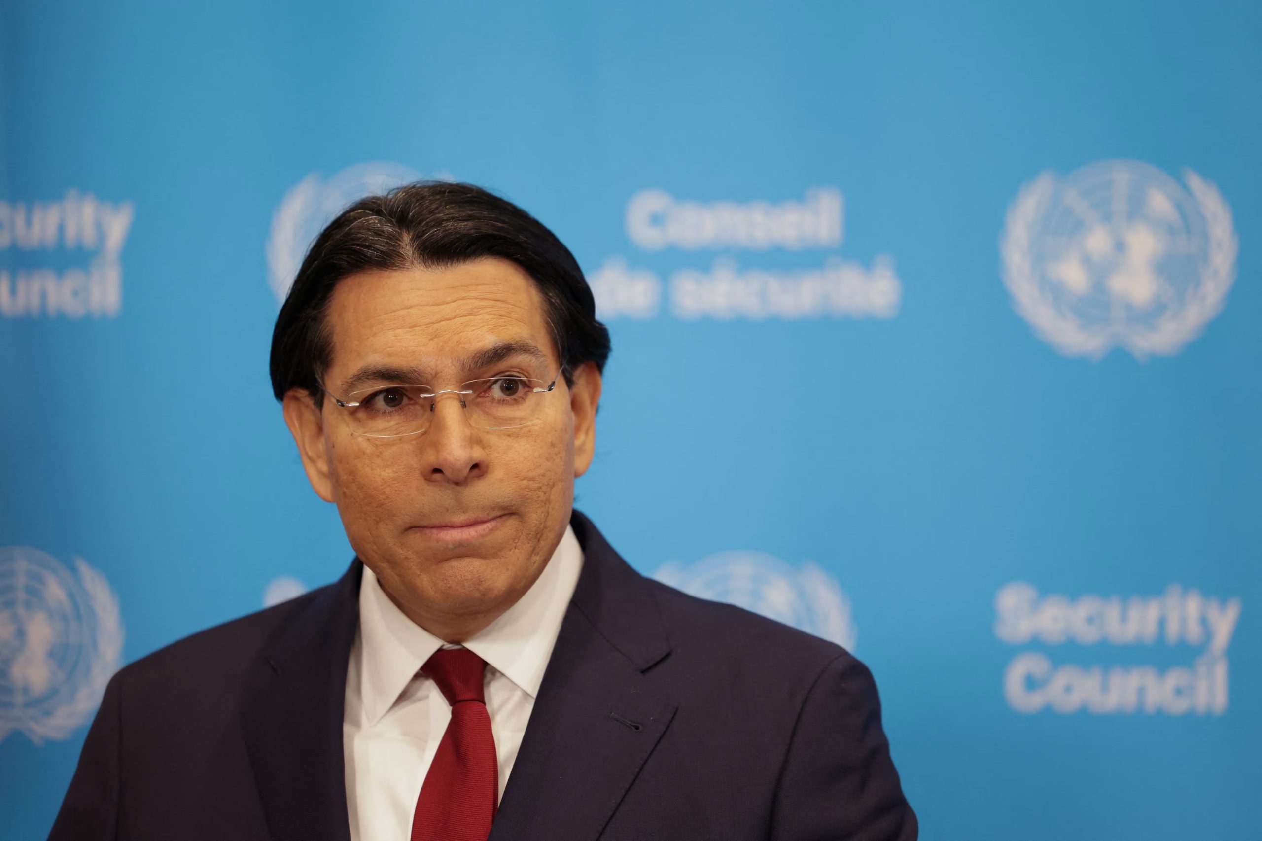 Danny Danon afirmó en la ONU que los incidentes antisemitas crecieron un 137% desde el 7 de octubre de 2023 y reclamó medidas concretas. (REUTERS/Jeenah Moon)