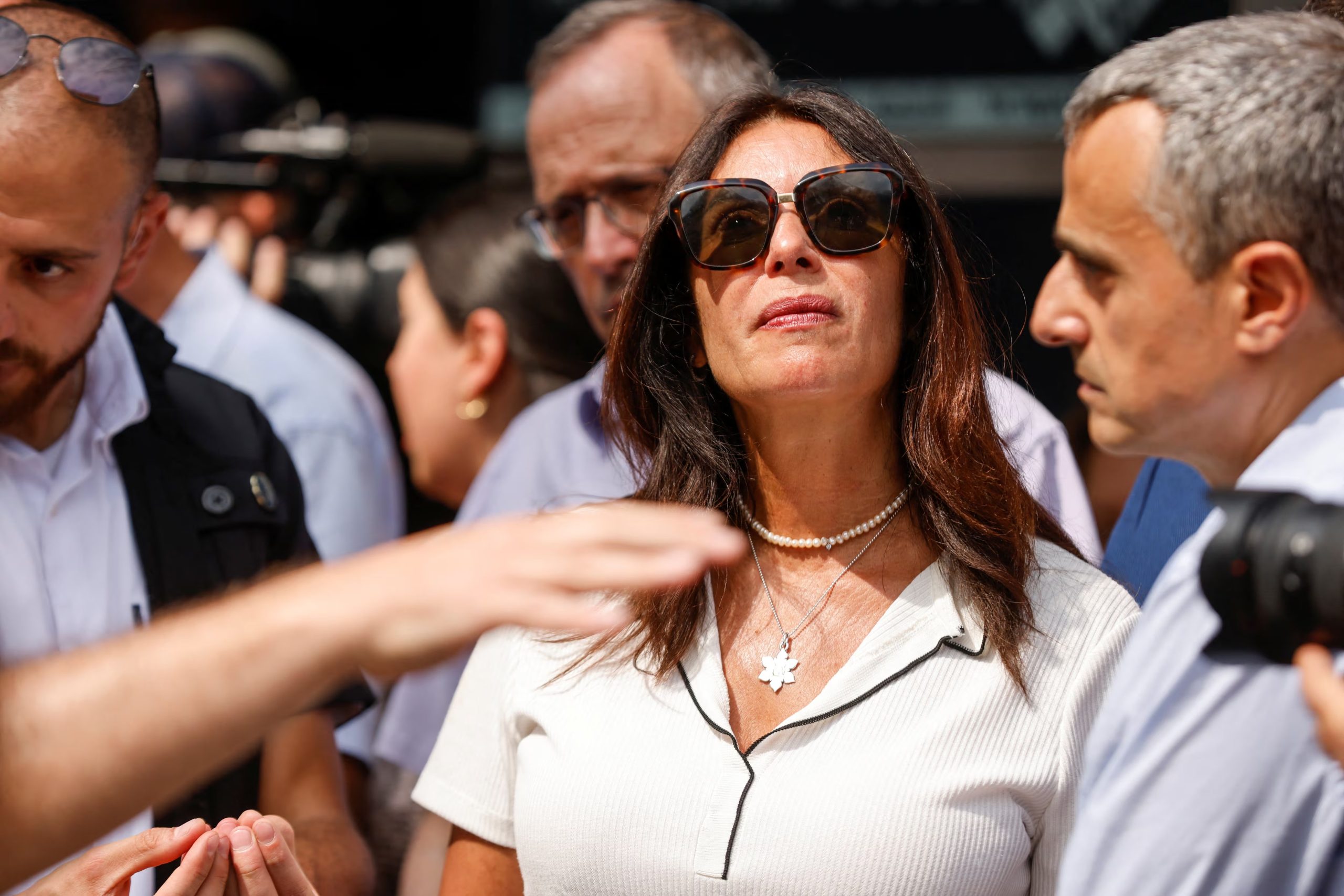 La ministra de Transporte de Israel, Miri Regev. REUTERS/Amir Cohen