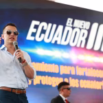 Daniel Noboa registra 43,88 % de aprobación y la seguridad aparece como su principal acierto, según sondeo