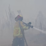 Nueve incendios forestales permanecen activos en cinco provincias de Ecuador