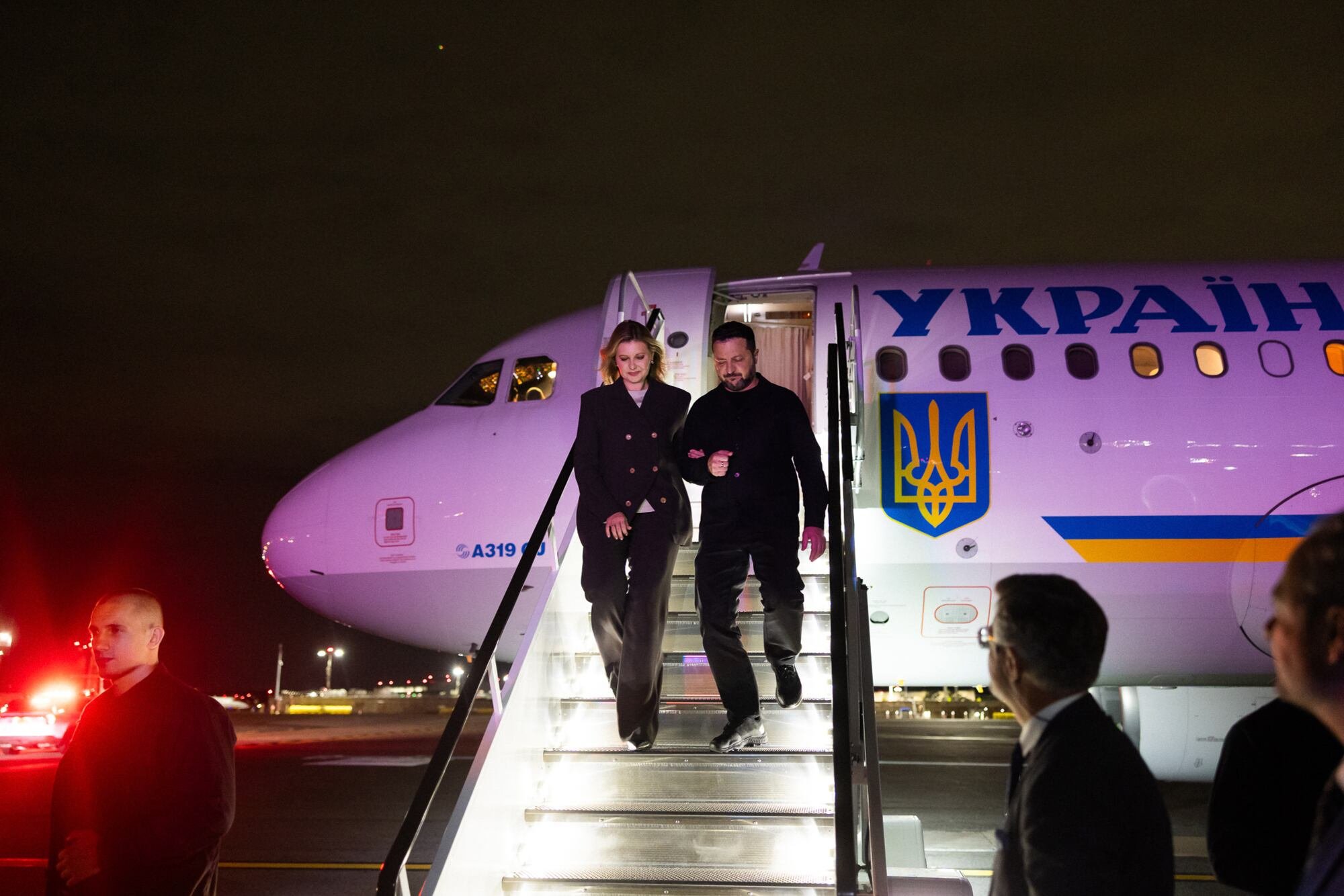 El presidente ucraniano, Volodimir Zelensky, llegó a Nueva York para asistir a la Asamblea General de la ONU