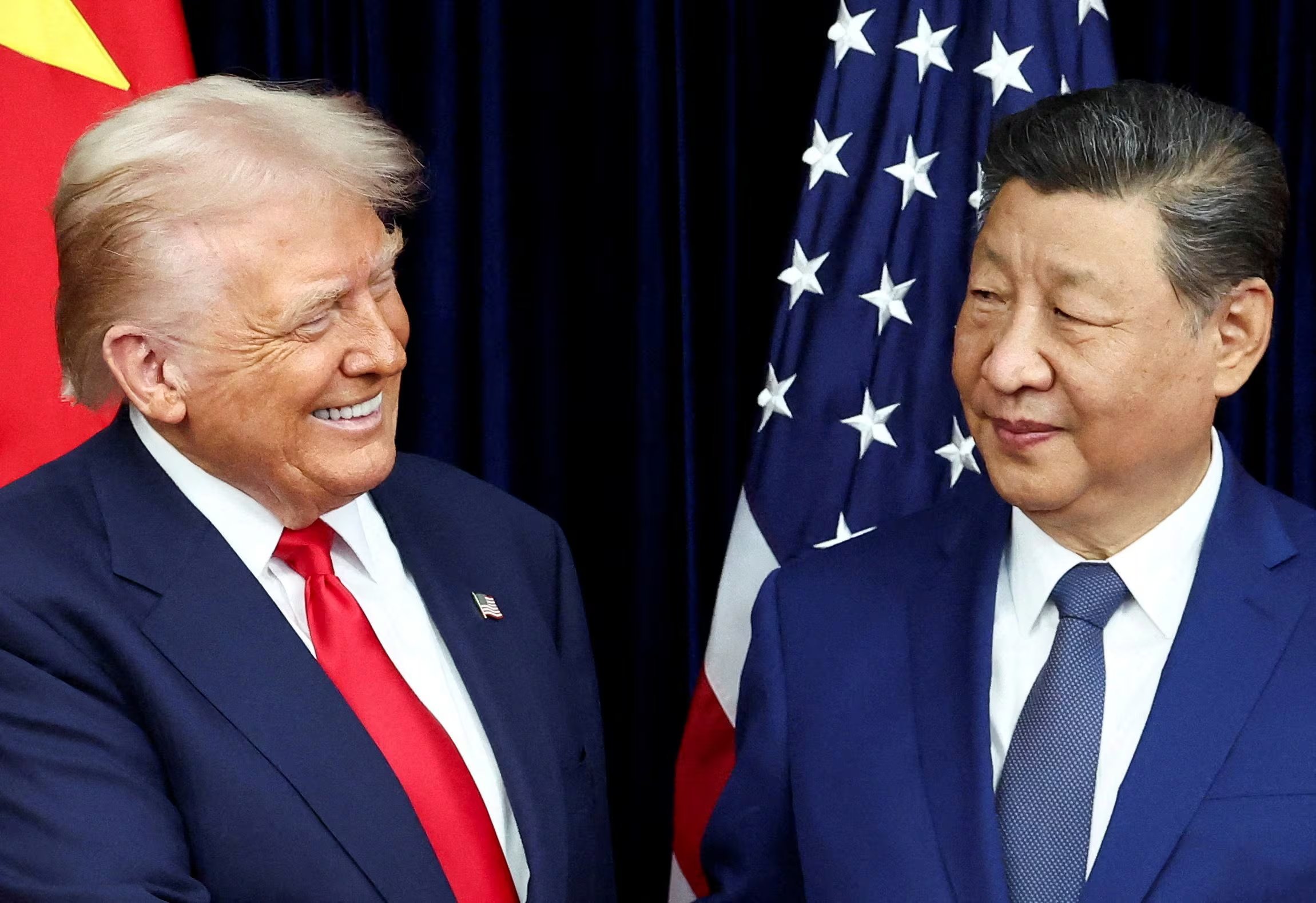 Trump mostró especial interés en los preparativos para la llegada de Xi (REUTERS)