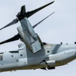 Dos aeronaves Bell-Boeing Osprey de EE.UU. aterrizaron en Taura