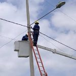 Renuevan el alumbrado público en 20,5 kilómetros de la vía a la Costa