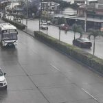 Guayaquil registra calzadas mojadas por leves lluvias en el norte, centro y oeste