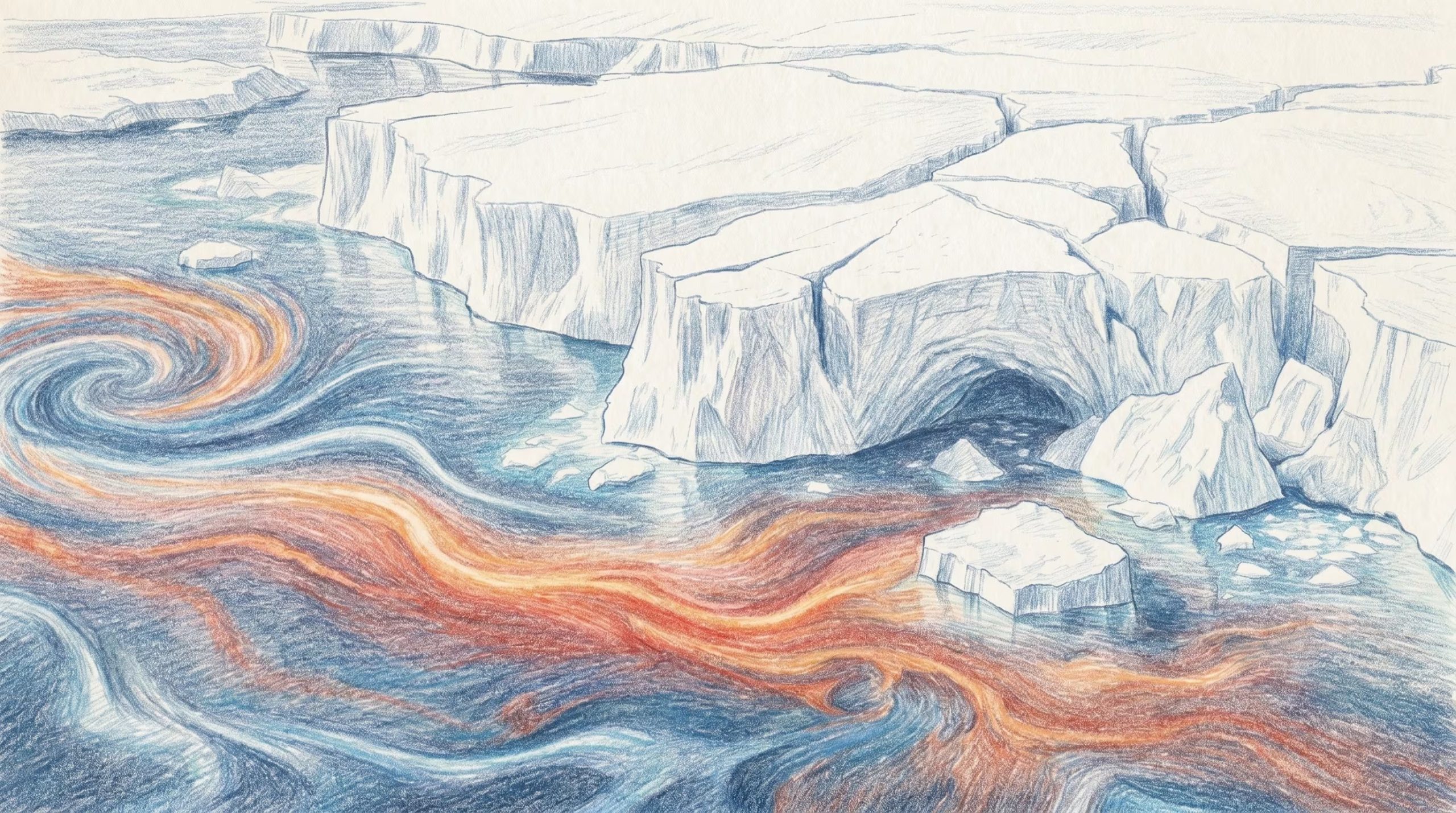 La Antártida perderá más masa de hielo de la que acumule durante este siglo incluso si el calentamiento global se limita a 1,5 grados. (Imagen Ilustrativa Infobae)