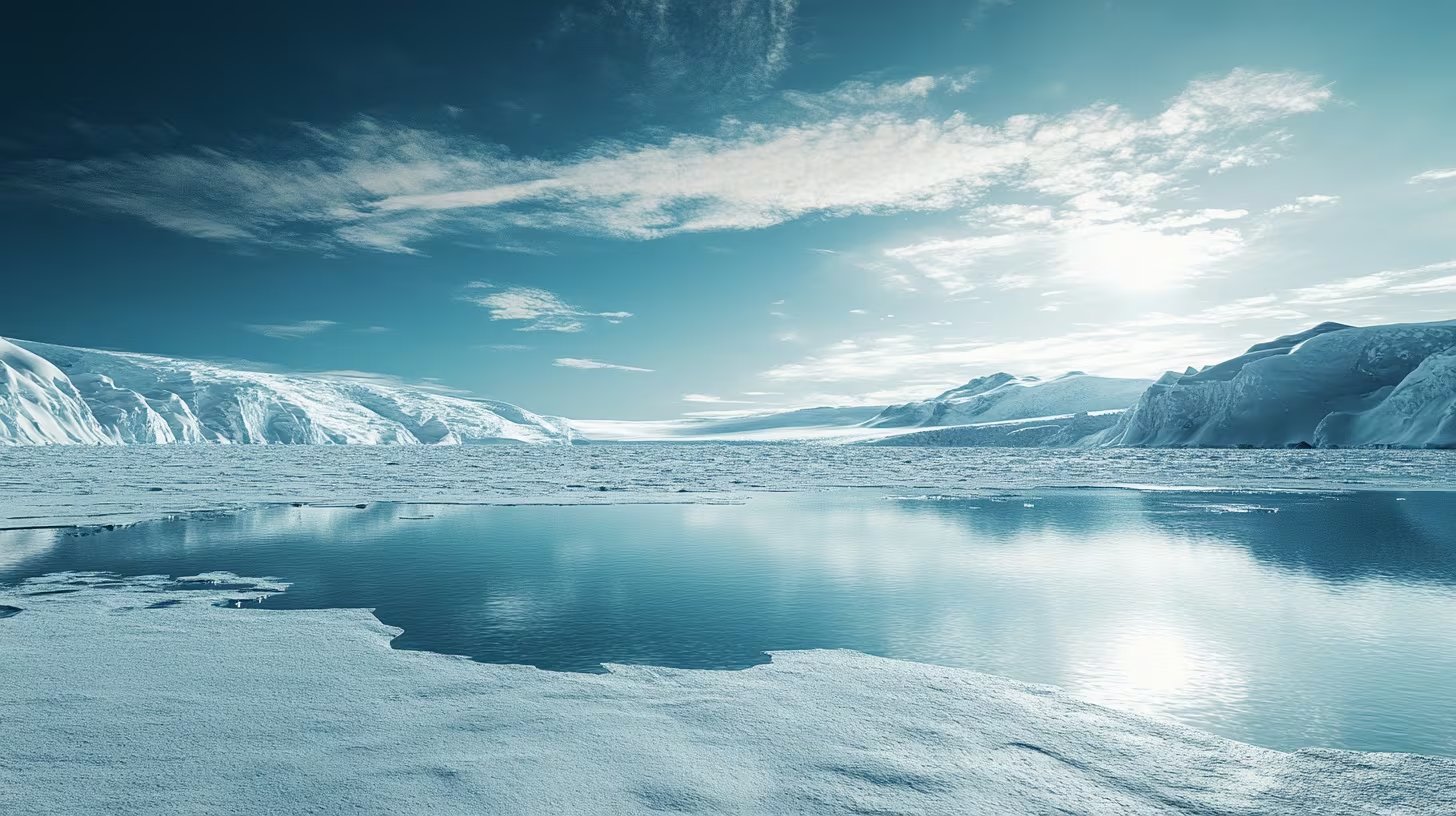 Las proyecciones omiten procesos como el agrietamiento de la capa helada y la dinámica de los ríos subglaciales. (Imagen Ilustrativa Infobae)