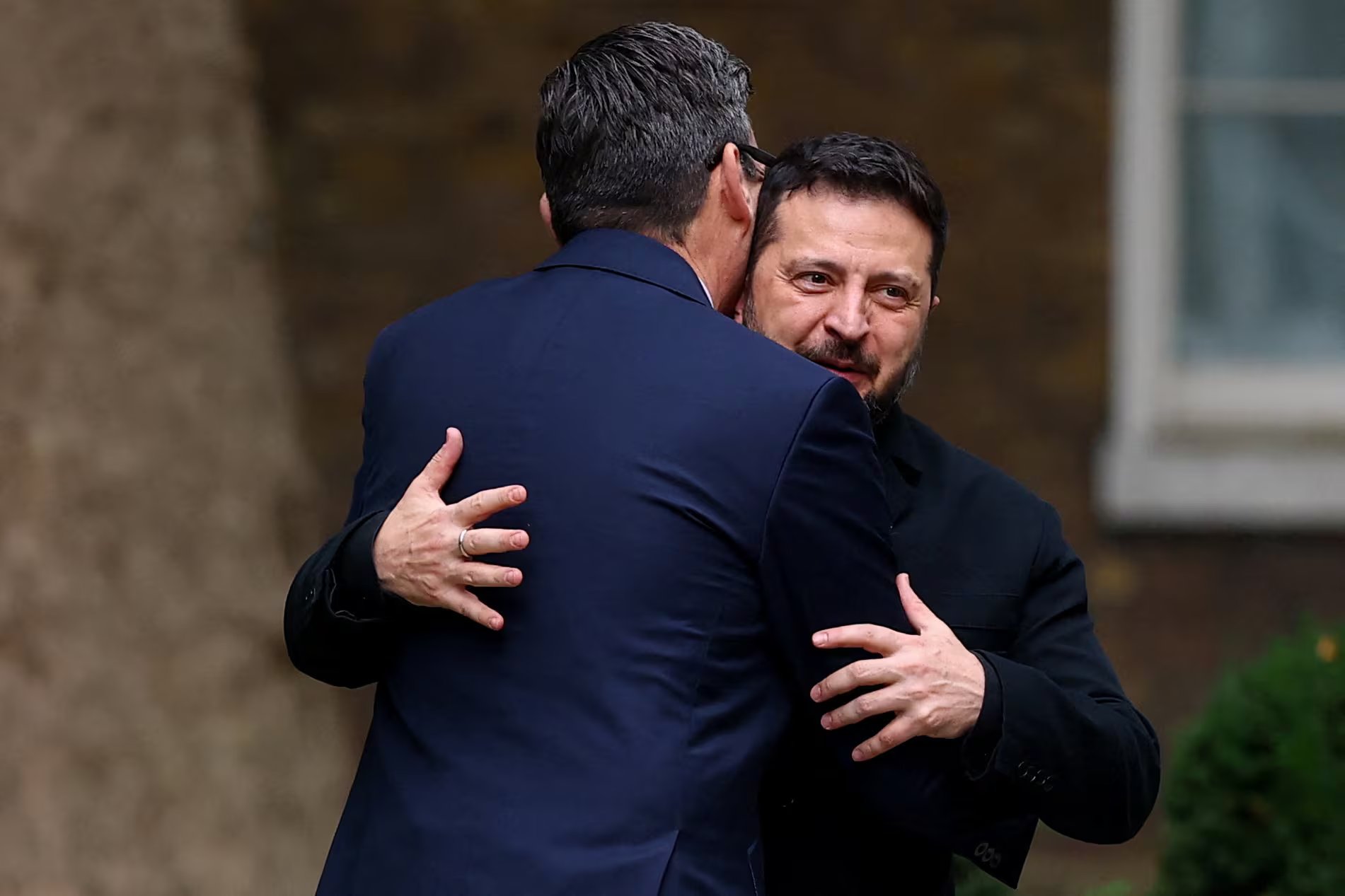 Antes de la visita, el Gobierno británico anunció que enviará a Kiev misiles tierra-aire (REUTERS/Hannah McKay)